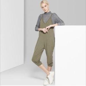 Wild Fable Olive Green Jumpsuit w/Pockets
